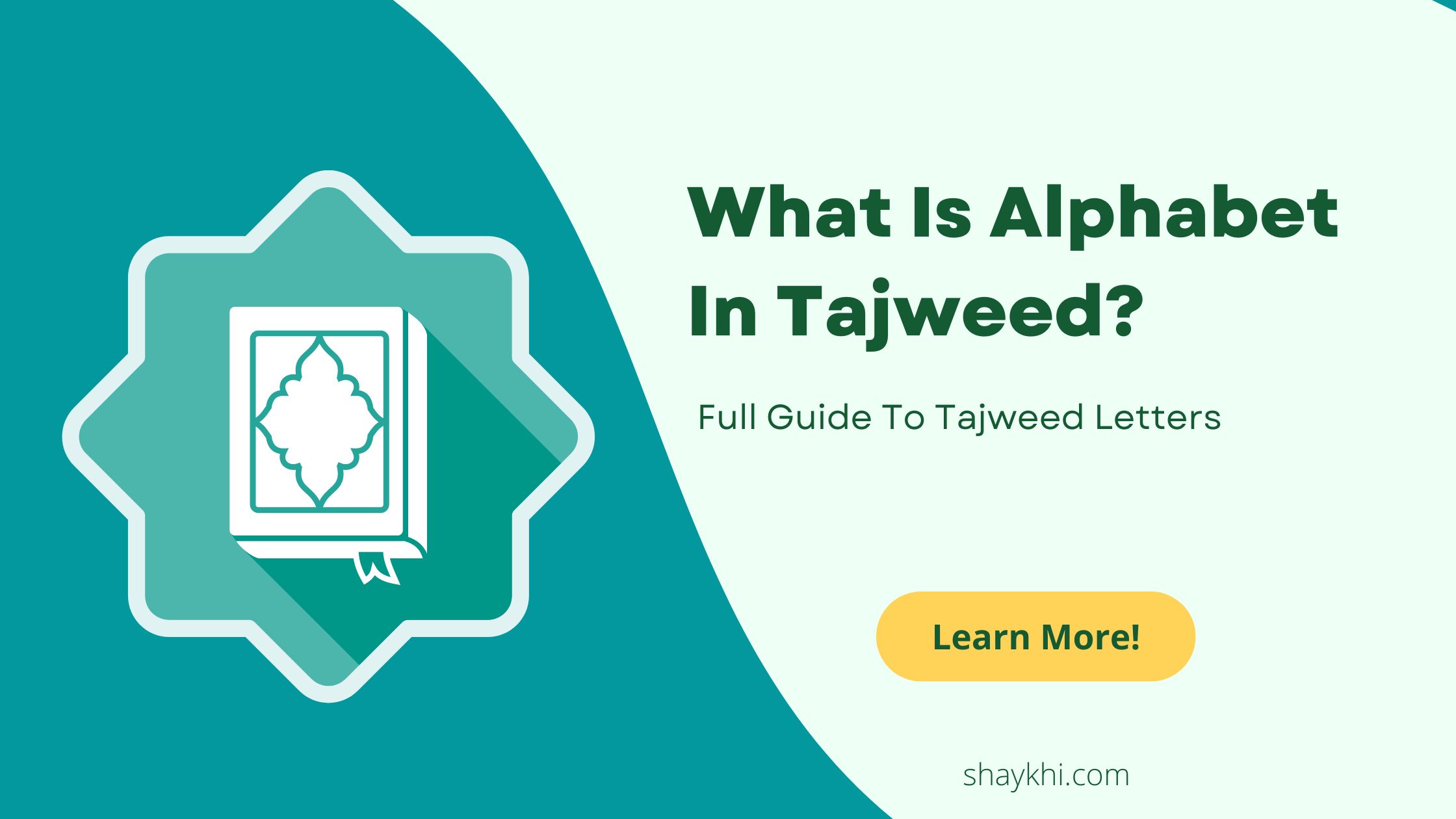 Alphabet In Tajweed